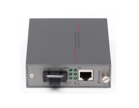 2 Port 48V DC Input Fiber Cable Accessories Unmanaged Media Converter